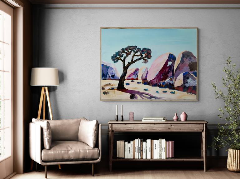 Original Abstract Landscape Painting by Ella Bay