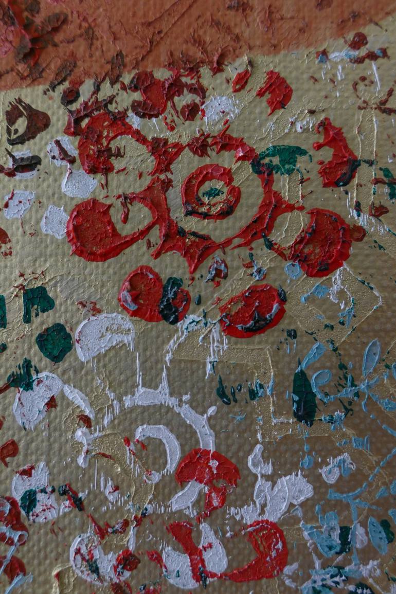 Original Abstract Expressionism Abstract Painting by Marc Janus