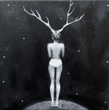 Original Black & White Body Paintings by Iryna Barwa