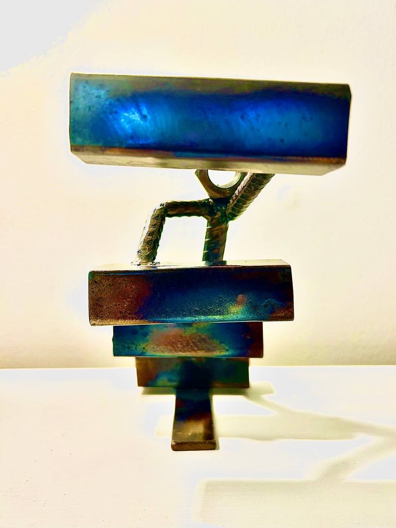 Original Folk Abstract Sculpture by Robert Hicks