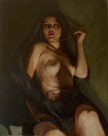 Original Figurative Portrait Paintings by Michael Foulkrod