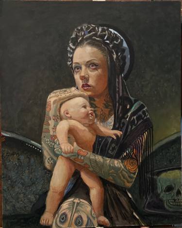 Original Figurative People Paintings by Michael Foulkrod