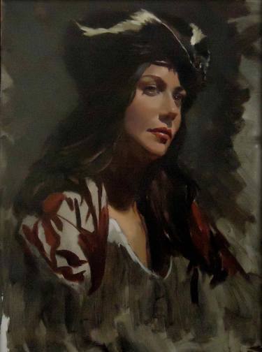 Original Realism People Paintings by Michael Foulkrod