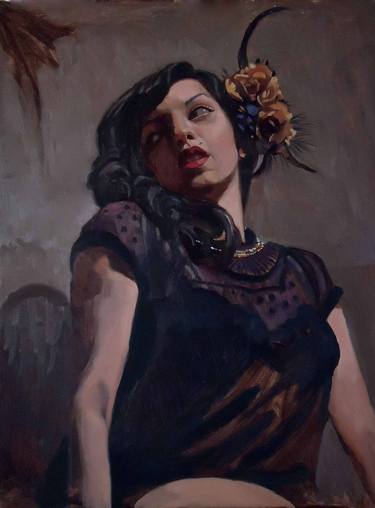 Original Women Paintings by Michael Foulkrod