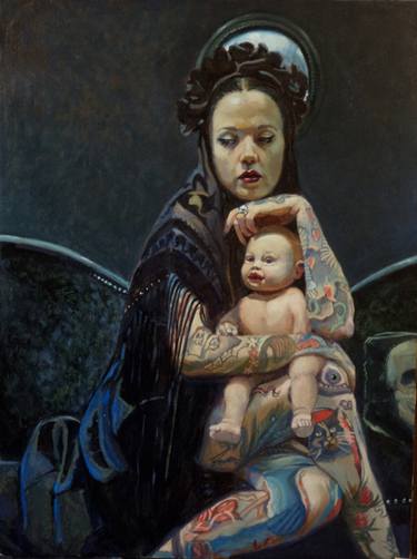 Print of Figurative Family Paintings by Michael Foulkrod