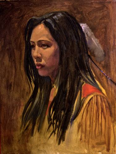 Original Portraiture Women Paintings by Michael Foulkrod