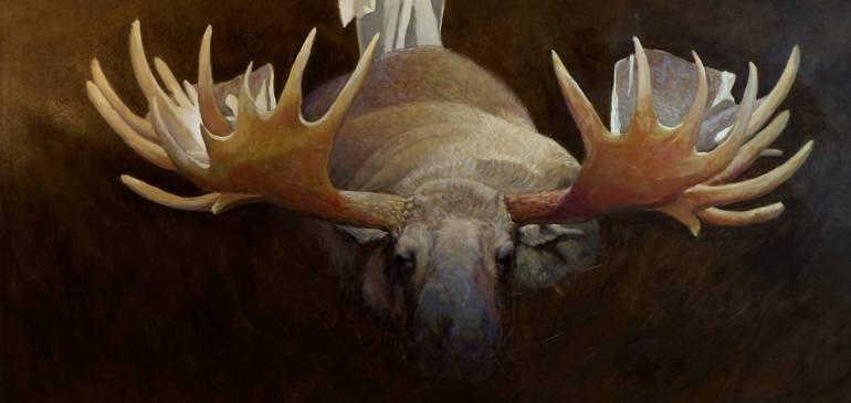 Original Figurative Animal Painting by Michael Foulkrod