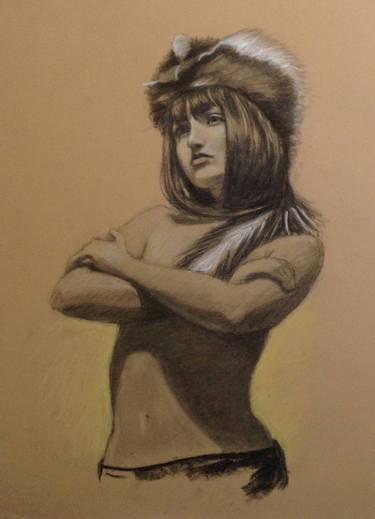 Original Women Drawings by Michael Foulkrod