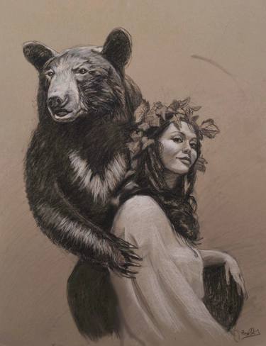 Print of Portraiture Animal Drawings by Michael Foulkrod