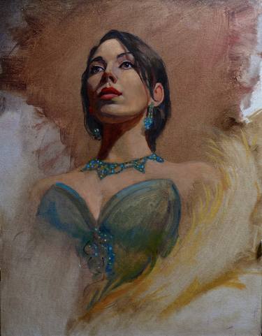 Original Women Paintings by Michael Foulkrod