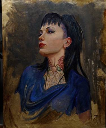 Print of Figurative Portrait Paintings by Michael Foulkrod