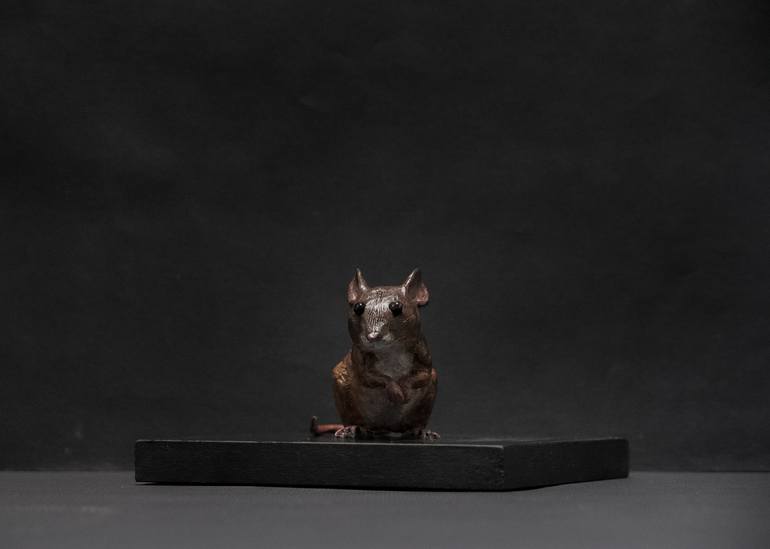 Original Realism Animal Sculpture by Ler Chang