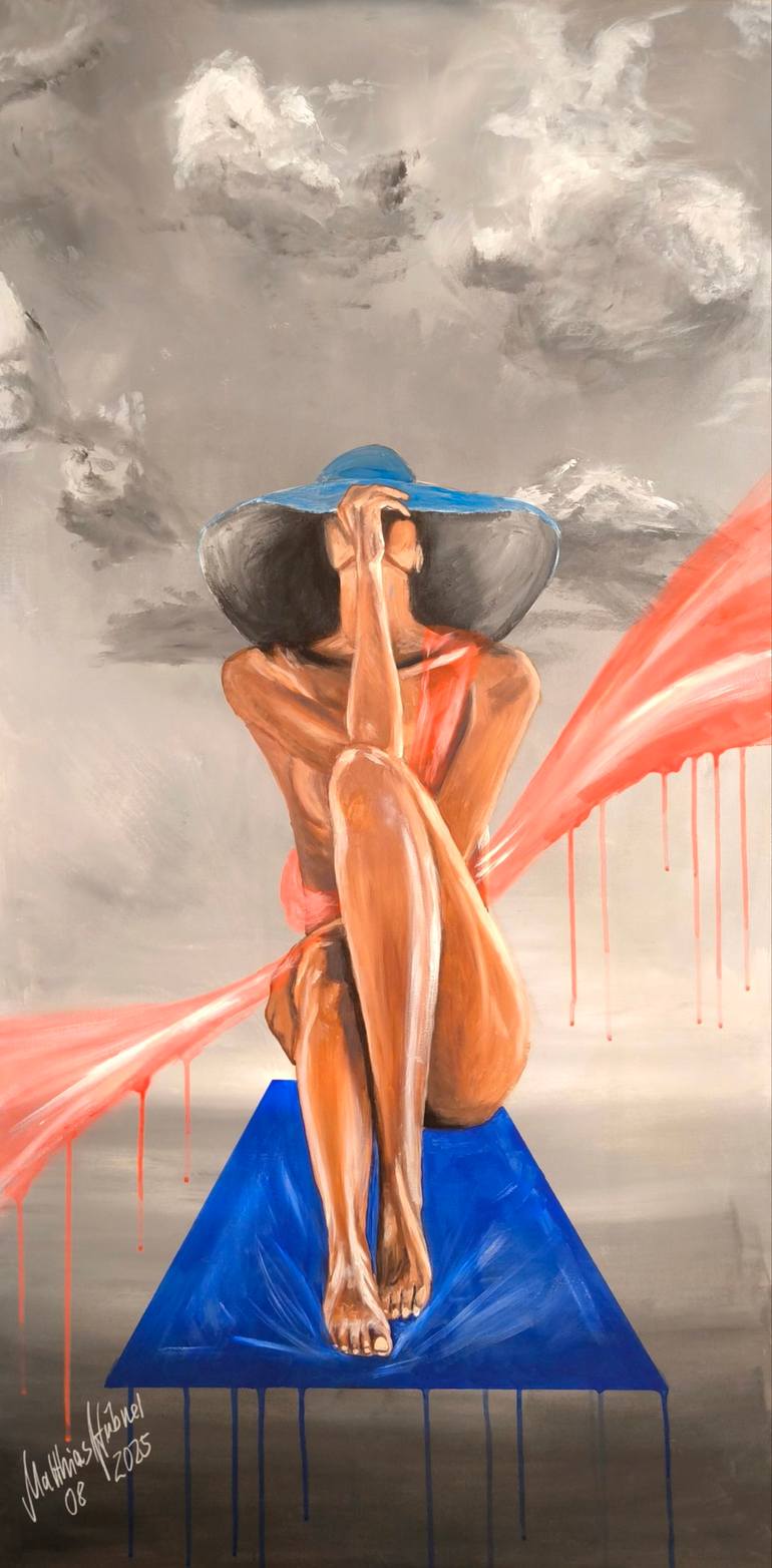 Original  Painting by matthias huebner