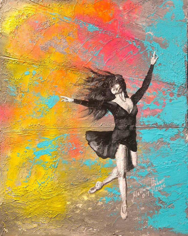 Original  Painting by matthias huebner