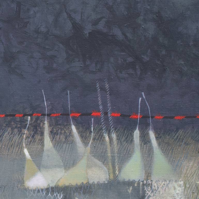 Original Folk Landscape Painting by Anatolii Furlet