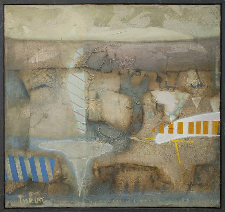 Original Symbolism Abstract Painting by Anatolii Furlet
