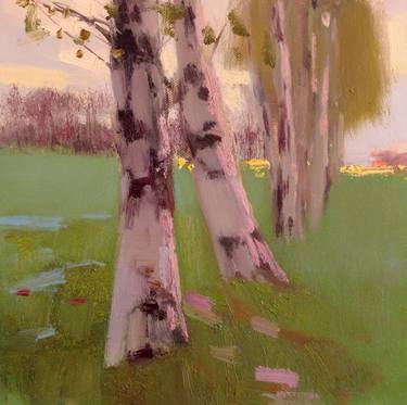 Original Impressionism Nature Paintings by Askar Abuov