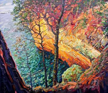 Original Impressionism Nature Paintings by Askar Abuov