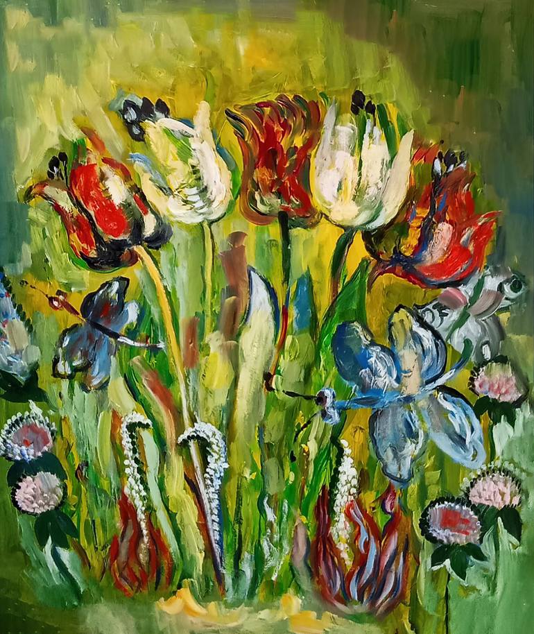 o.k. (oskar kokoschka) Painting by Wolfgang Abfalter | Saatchi Art