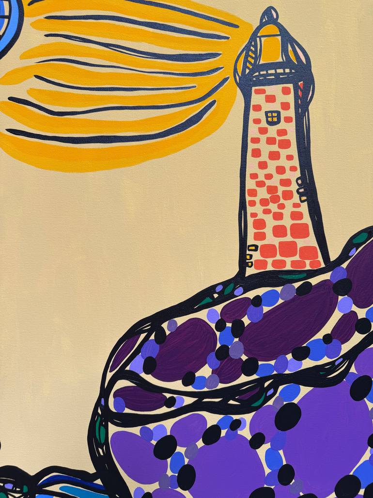 Original Figurative Abstract Painting by Amanda Charlwood