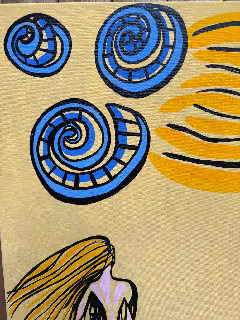 Original Figurative Abstract Painting by Amanda Charlwood