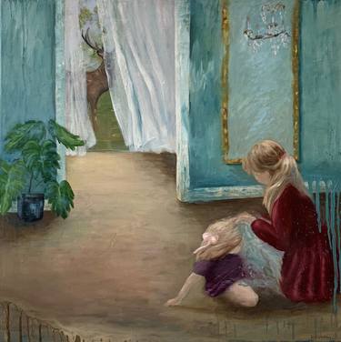 Original Children Paintings by Line Schjolberg
