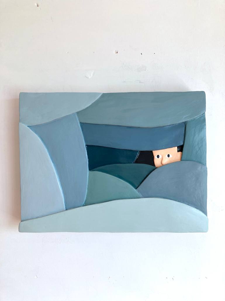 Original Figurative Abstract Painting by Hugo Castilho