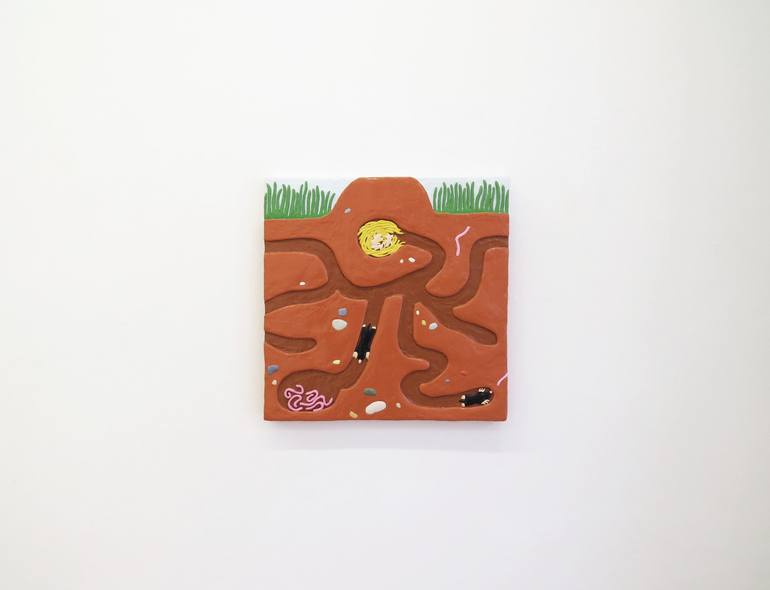 Original Abstract Animal Painting by Hugo Castilho