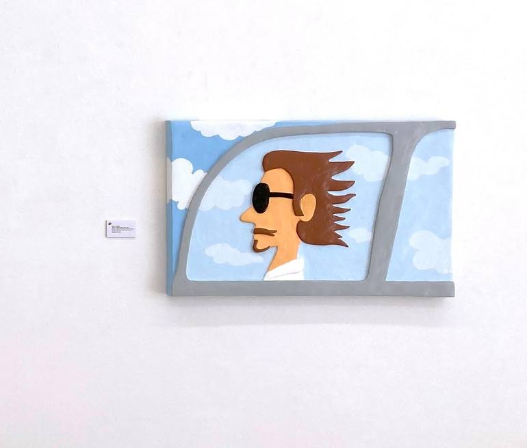 Original Figurative Car Painting by Hugo Castilho