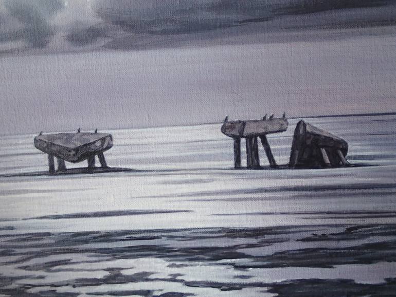 Original Photorealism Landscape Painting by Jean-Pierre Kunkel