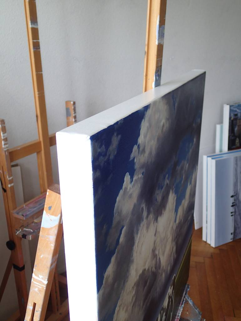 Original Photorealism Landscape Painting by Jean-Pierre Kunkel