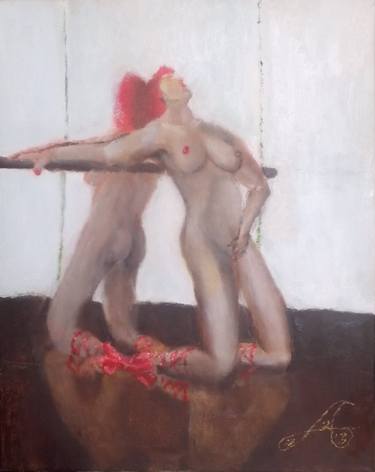 Original Erotic Painting by Andrew Gruffudd