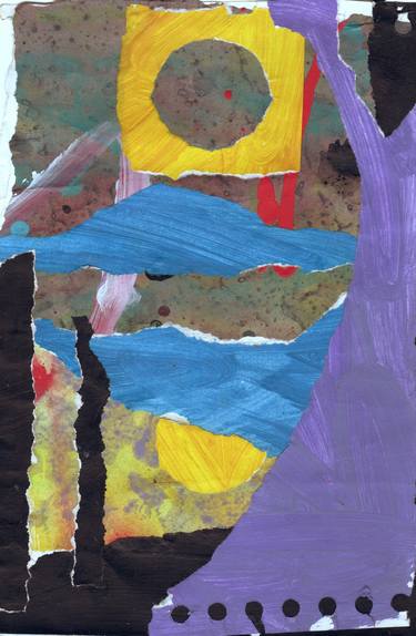 Print of Expressionism Abstract Collage by Colin Gill