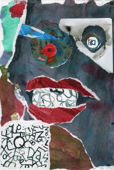 Print of Abstract Collage by Colin Gill