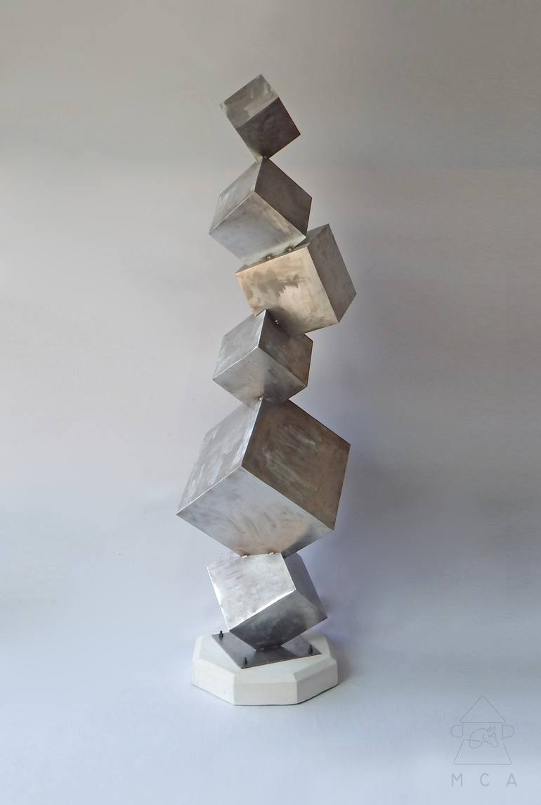 Original Contemporary Abstract Sculpture by Eduardo Eddiart