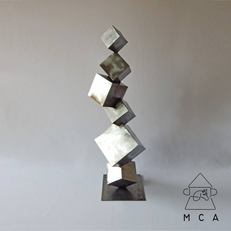 Original Contemporary Abstract Sculpture by Eduardo Eddiart