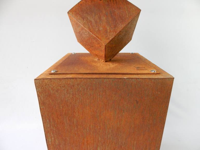 Original Abstract Architecture Sculpture by Eduardo Eddiart