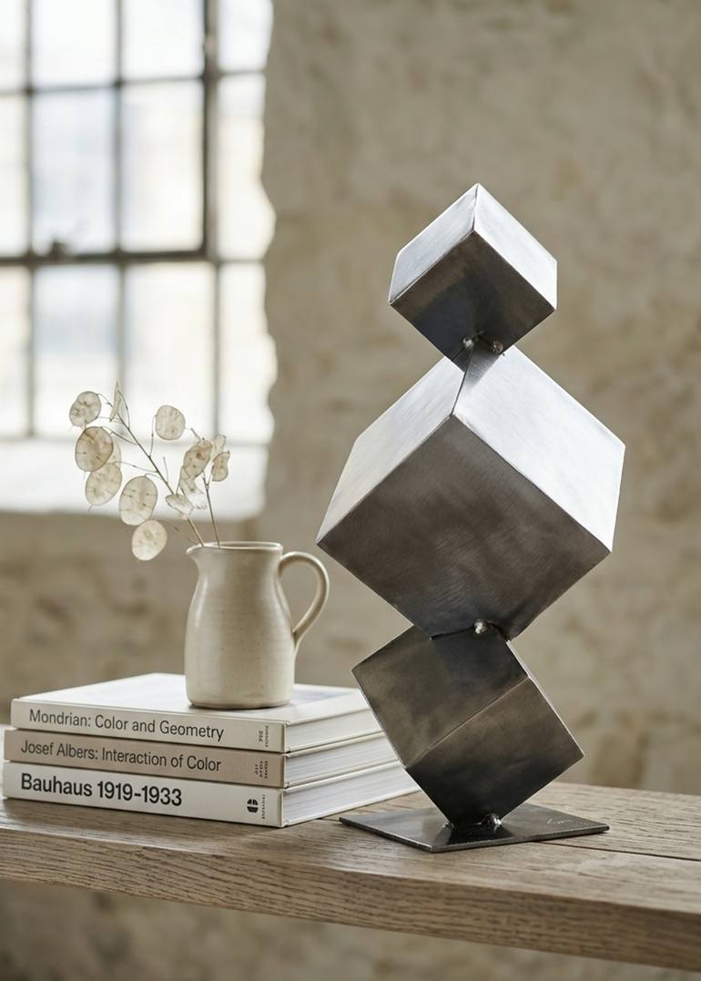 Original Contemporary Abstract Sculpture by Eduardo Eddiart