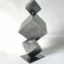 Cubes metal sculpture