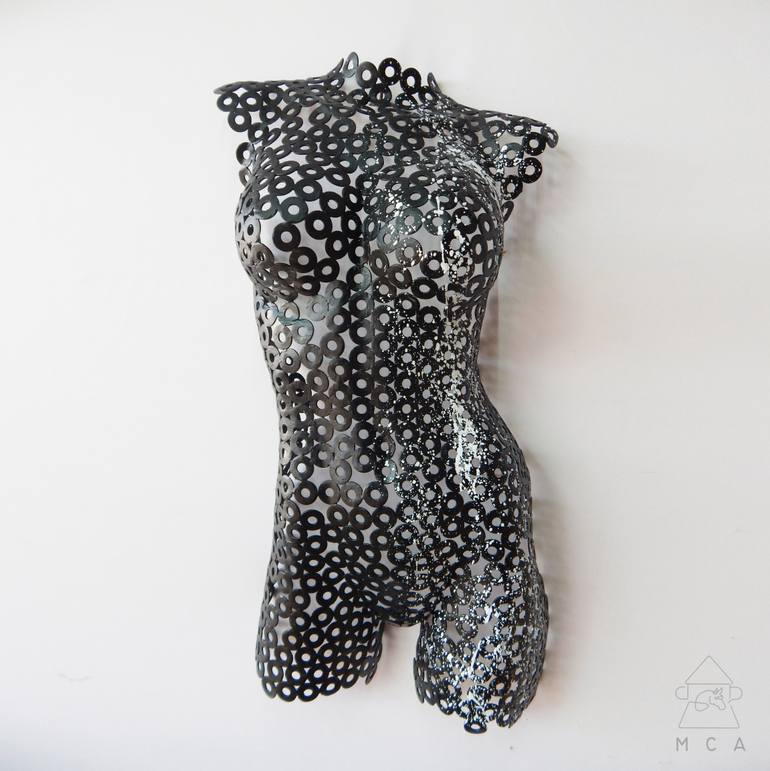 Original Abstract Architecture Sculpture by Eduardo Eddiart