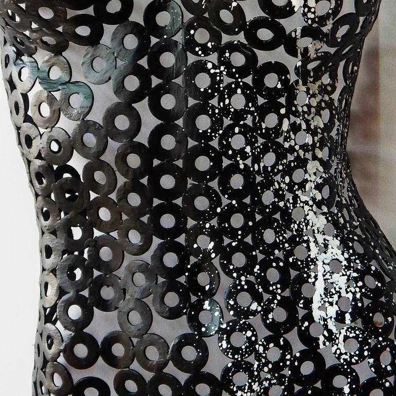 Original Abstract Architecture Sculpture by Eduardo Eddiart