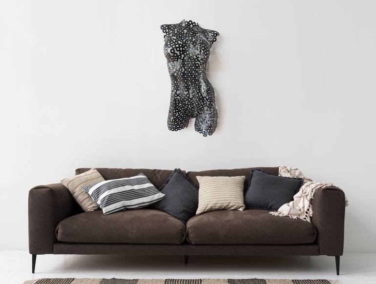 Original Abstract Architecture Sculpture by Eduardo Eddiart