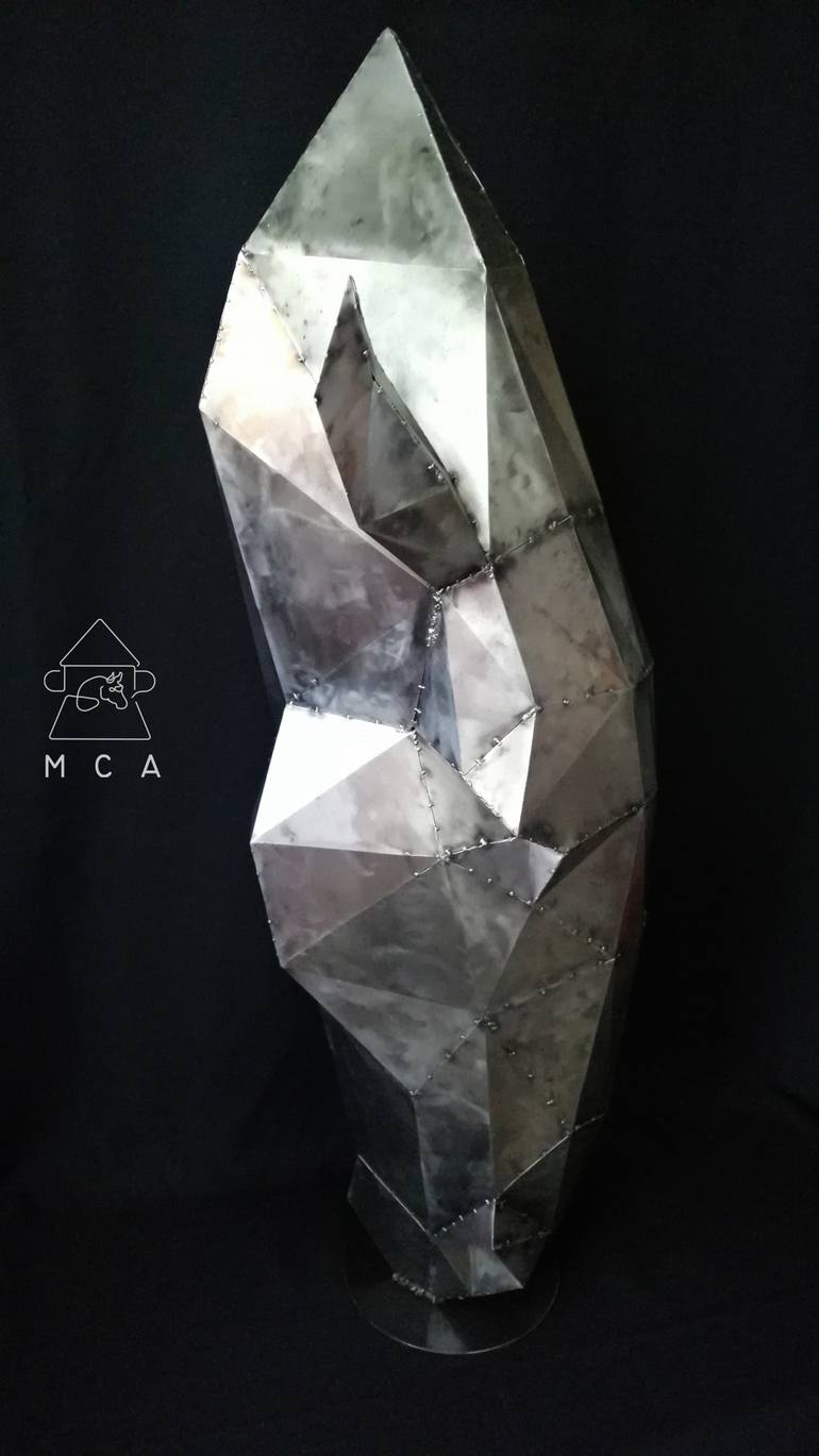 Original Abstract Animal Sculpture by Eduardo Eddiart