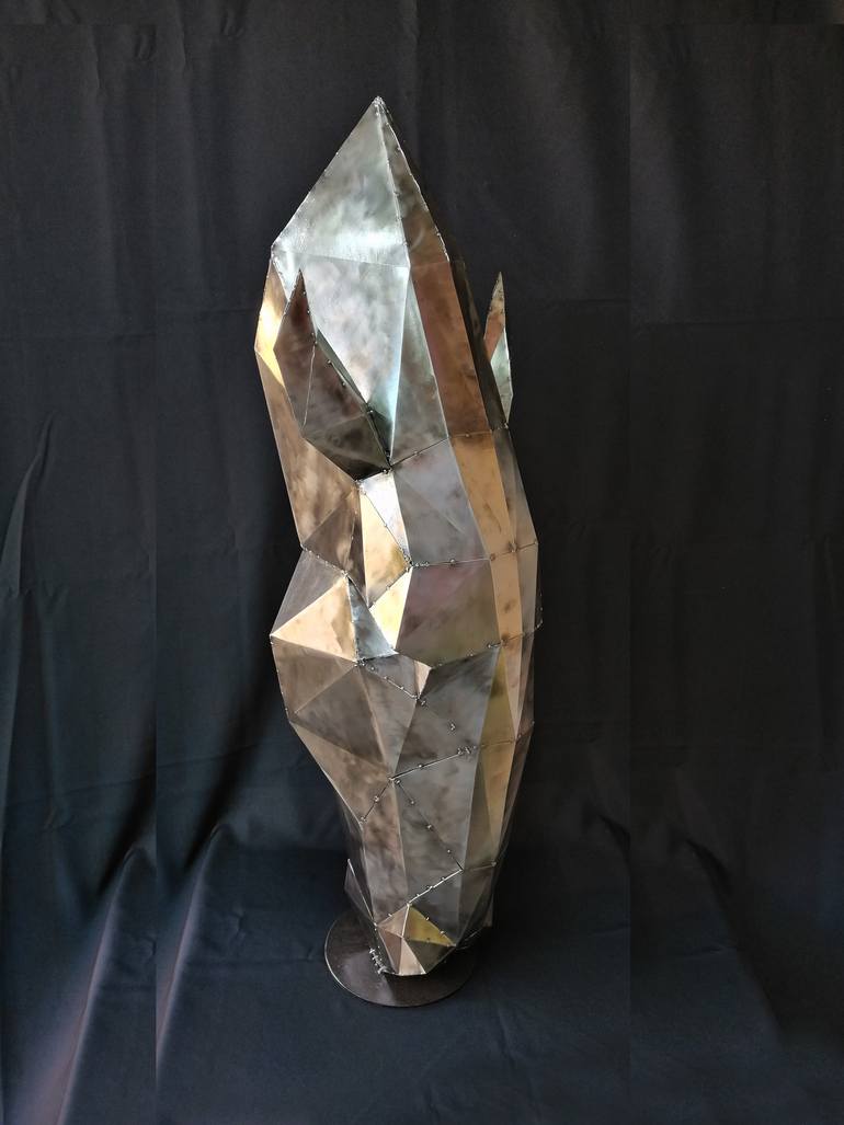 Original Abstract Animal Sculpture by Eduardo Eddiart