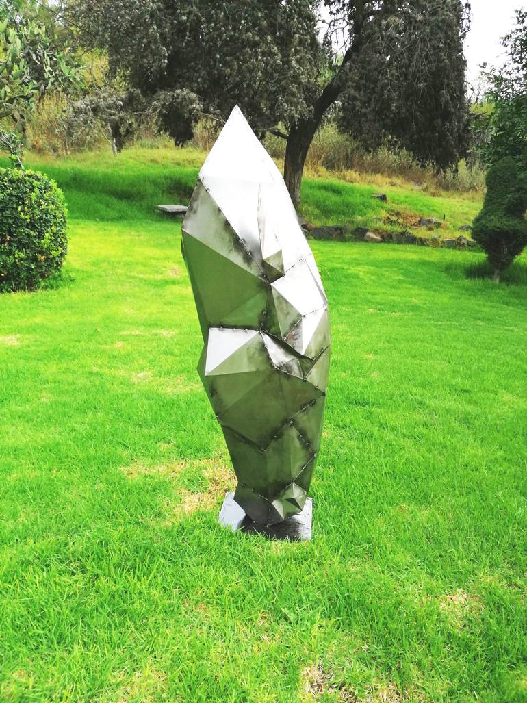 Original Abstract Animal Sculpture by Eduardo Eddiart