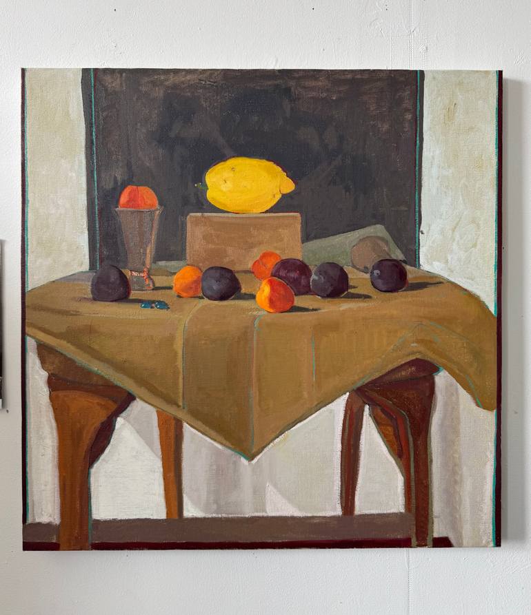 Original Classicism Still Life Painting by Rachel Hertz