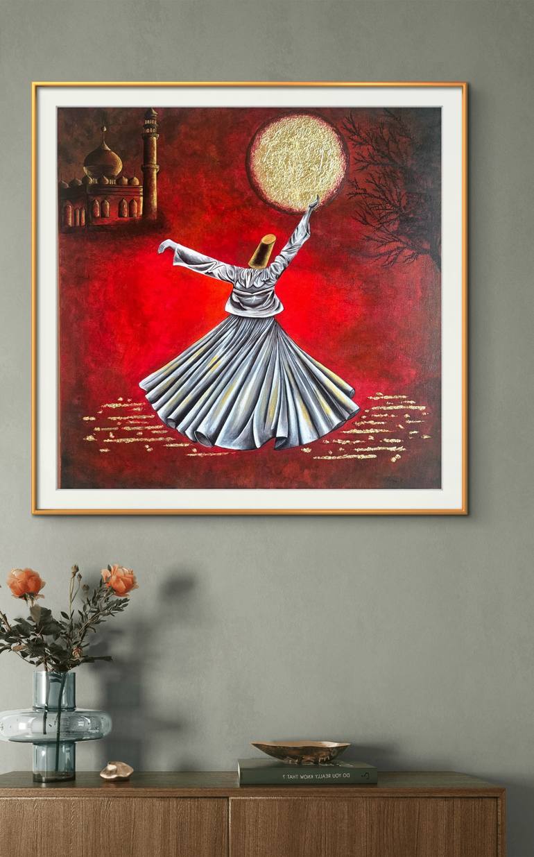 Original Minimalism Performing Arts Painting by Krishna Kuunjikrishnan
