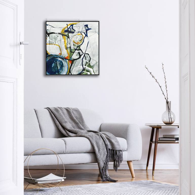 Original Contemporary Abstract Painting by Joanna Majewska