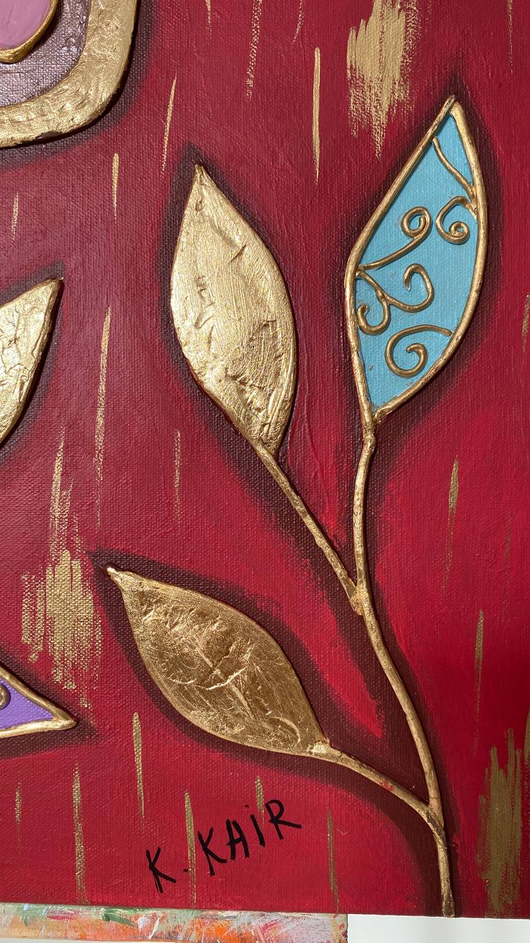 Original Art Deco Fantasy Painting by Kamazhay Kair