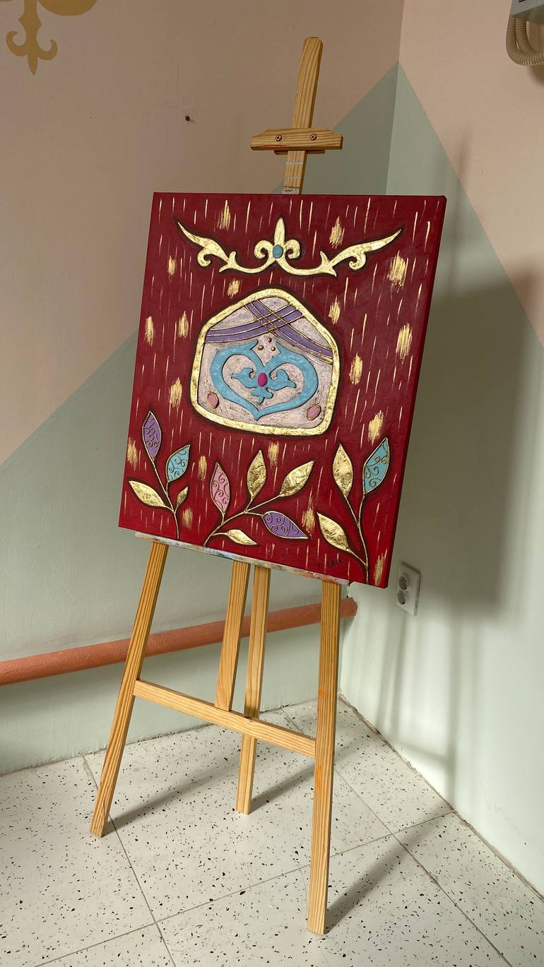 Original Art Deco Fantasy Painting by Kamazhay Kair